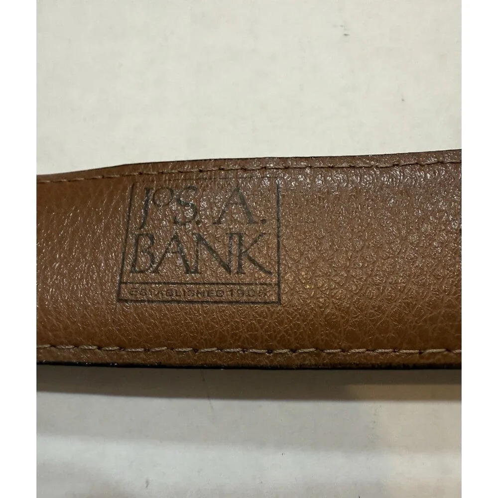 Jos. A. Bank‎ Men’s Belt Italian Genuine Leather Brown 42/105 Dress Signature